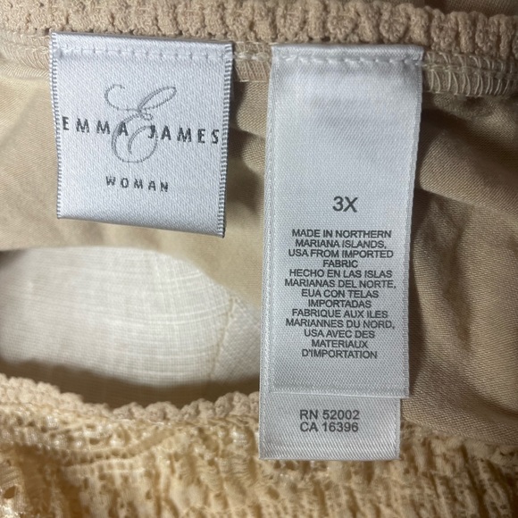 Emma James Woman NEW with tags V neck nylon tank top - Picture 11 of 12